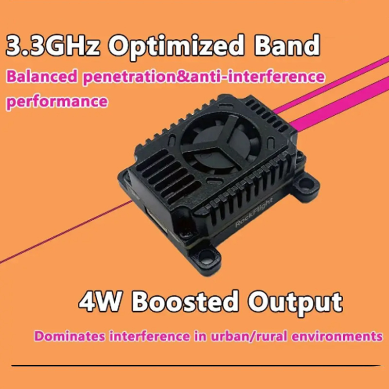 SLONWAKE FPV 3.3G 16CH 4000mW  - Drone Receiver ulasan dan harga