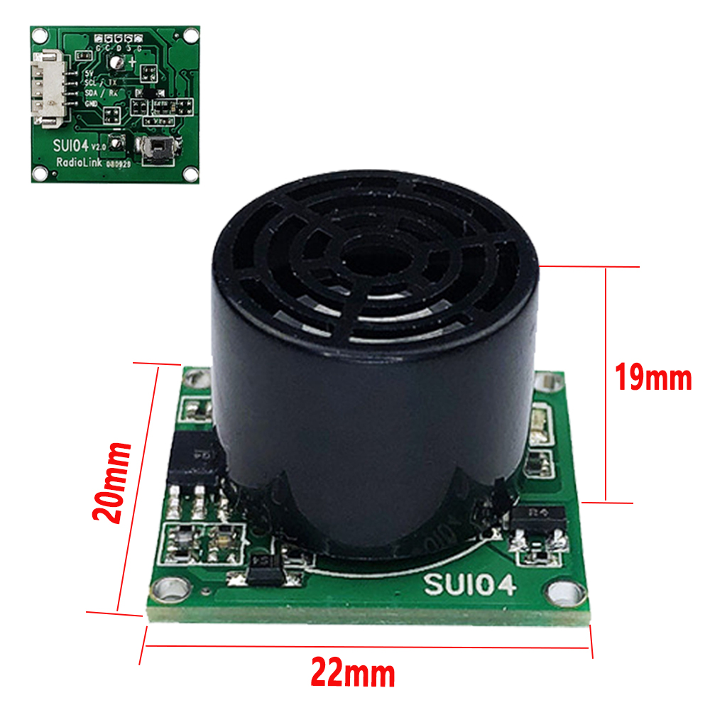 SUI04 Ultrasonic Sensor Sonar  - Drone Flight Controller ulasan dan harga