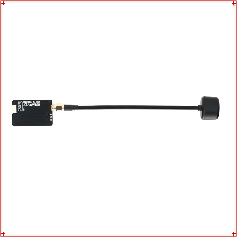 2026 New RUSHFPV 3.3G 2W VTX T - Drone Receiver ulasan dan harga