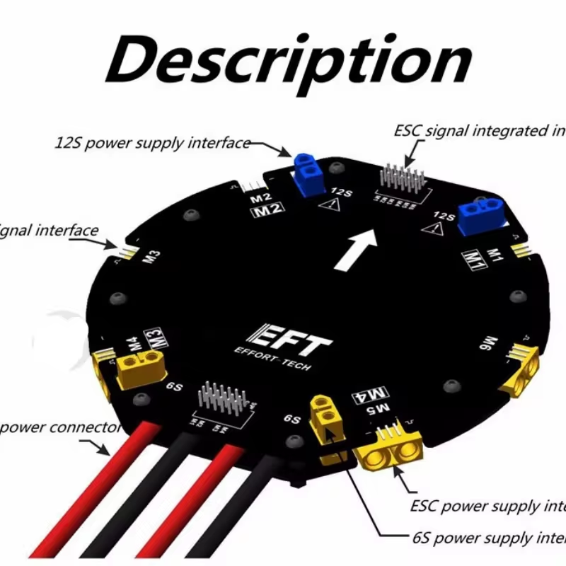 EFT Large Current Power Distri - Drone Battery ulasan dan harga