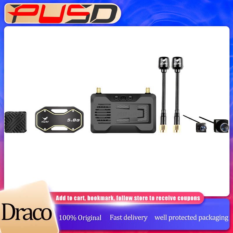 HGLRC Draco A1/A2 5.8Ghz HD VT - Drone Receiver ulasan dan harga