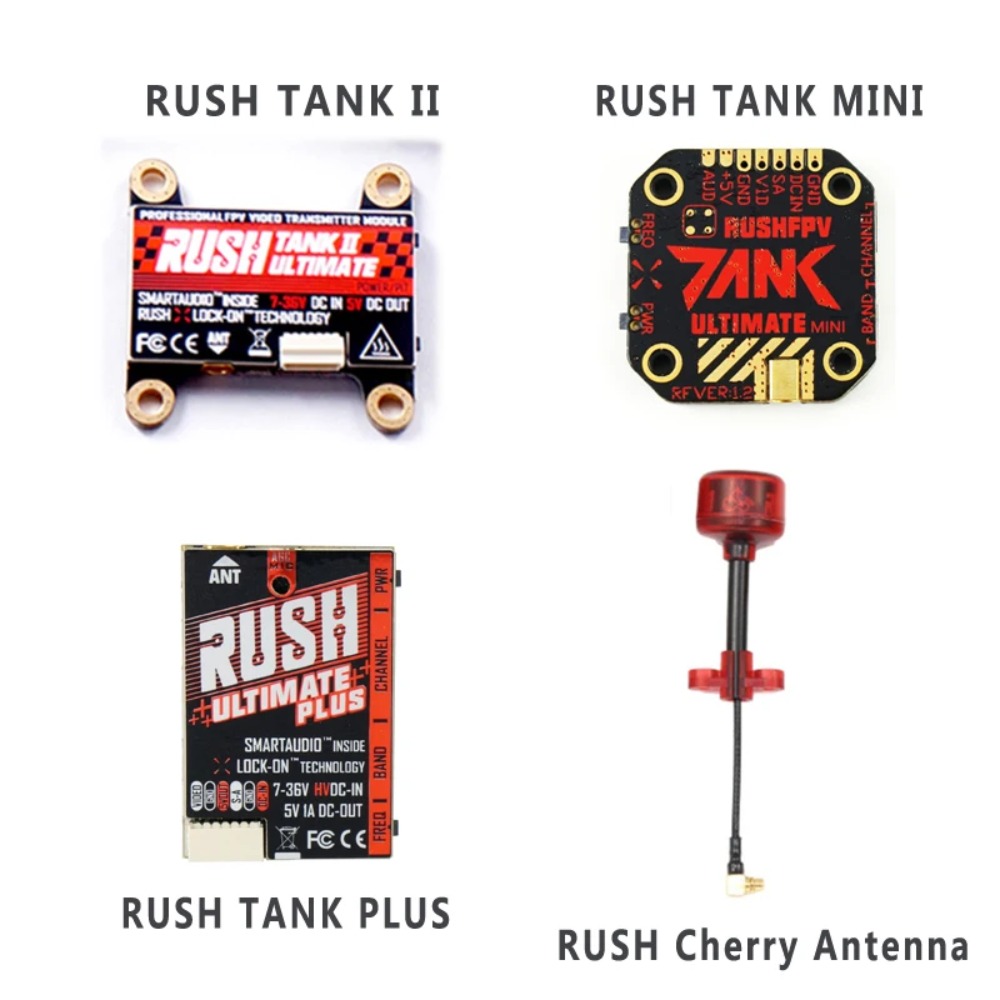 RUSH TANK Ultimate II/Mini/PLU - Drone Receiver ulasan dan harga