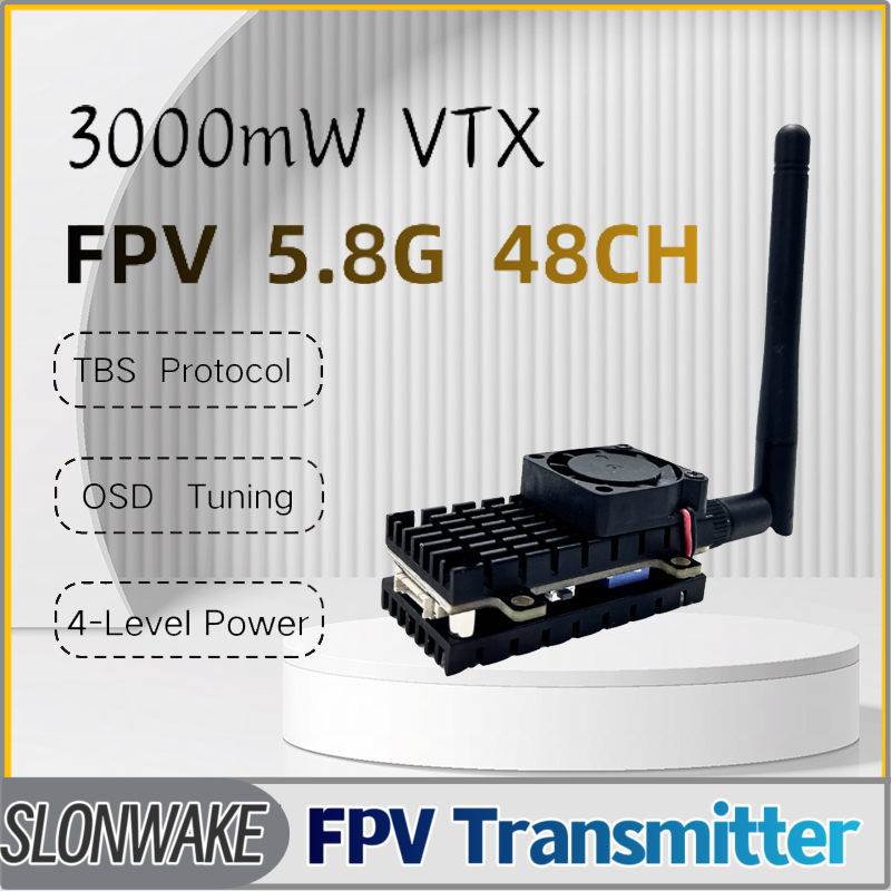 SLONWAKE 5.8G 3000mW Simulatio - Drone Receiver ulasan dan harga